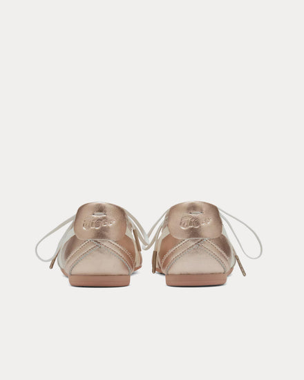 Onitsuka Tiger Gymnarina Rose Gold / Cream Ballerina Sneakers - 4