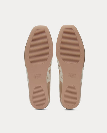 Onitsuka Tiger Gymnarina Rose Gold / Cream Ballerina Sneakers - 5