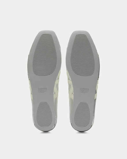Onitsuka Tiger Gymnarina Silver / Cream Ballerina Sneakers - 5