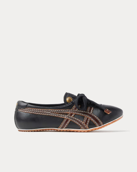 Versace x Onitsuka Tiger TAI-CHI Sakura Nappa Black / Brown Low Top Sneakers - 1