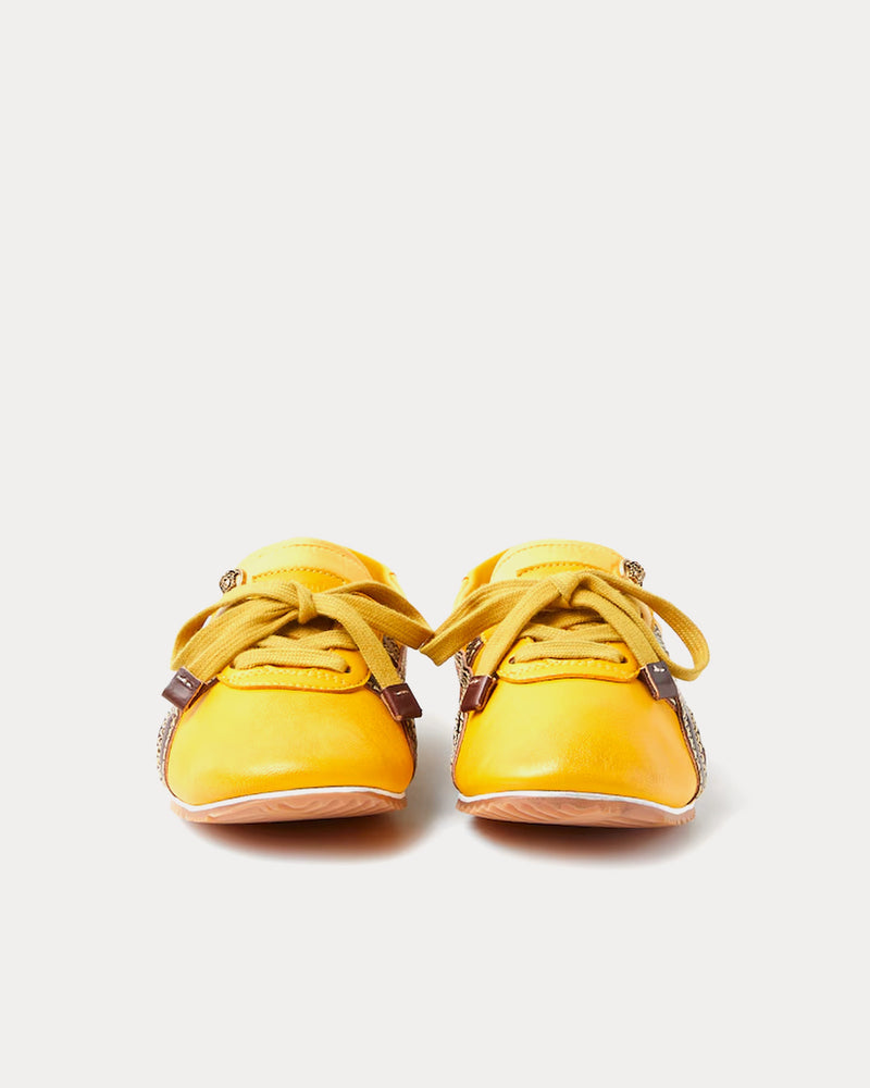 Versace x Onitsuka Tiger Women's TAI-CHI Sakura Nappa Brown