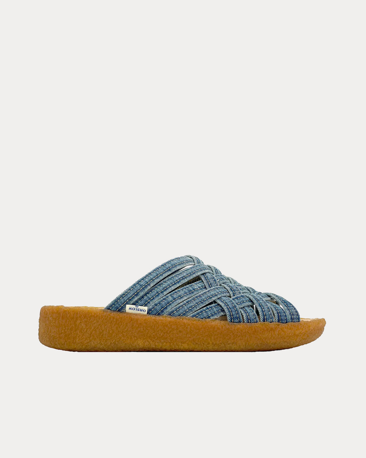 Malibu Sandals x orSlow - Zuma Washed Indigo Denim Sandals