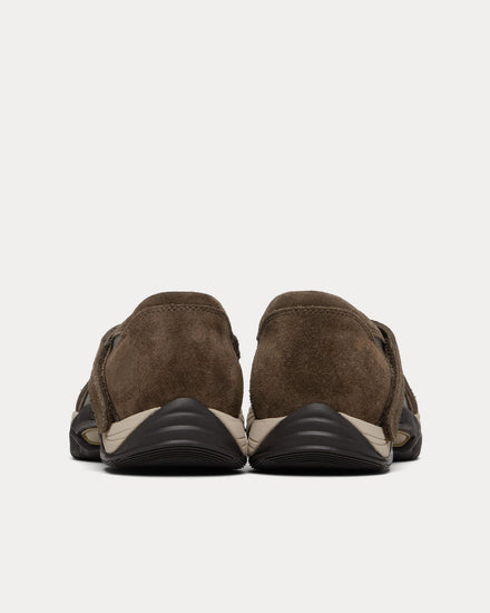 Our Legacy Sweetheart Dress Suede Brown Swan Slip On Sneakers - 2