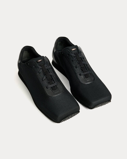 Our Legacy Blunt Runner Nylon Black Low Top Sneakers - 2
