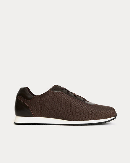 Our Legacy Blunt Runner Nylon Umber Low Top Sneakers - 1
