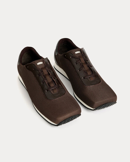 Our Legacy Blunt Runner Nylon Umber Low Top Sneakers - 2