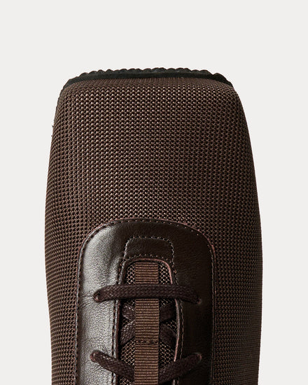 Our Legacy Blunt Runner Nylon Umber Low Top Sneakers - 4