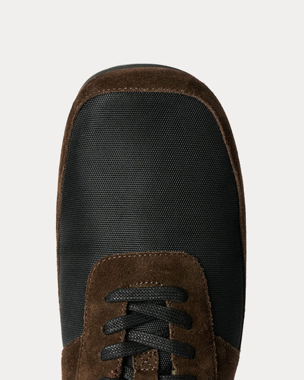 Our Legacy Sneak In Sport Blackout Chromatic Poly Low Top Sneakers - 4