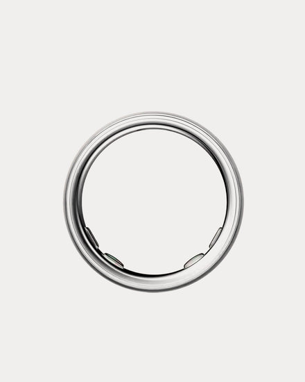 Oura Ring 5 in Brushed Silver - 2