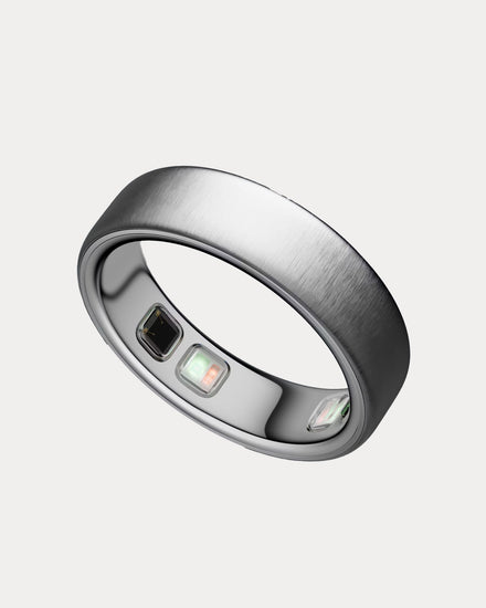 Oura Ring 5 in Brushed Silver - 3