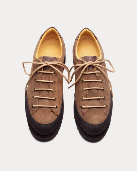 Paraboot Montana Suede Brown / Black Hiking Shoes - 2