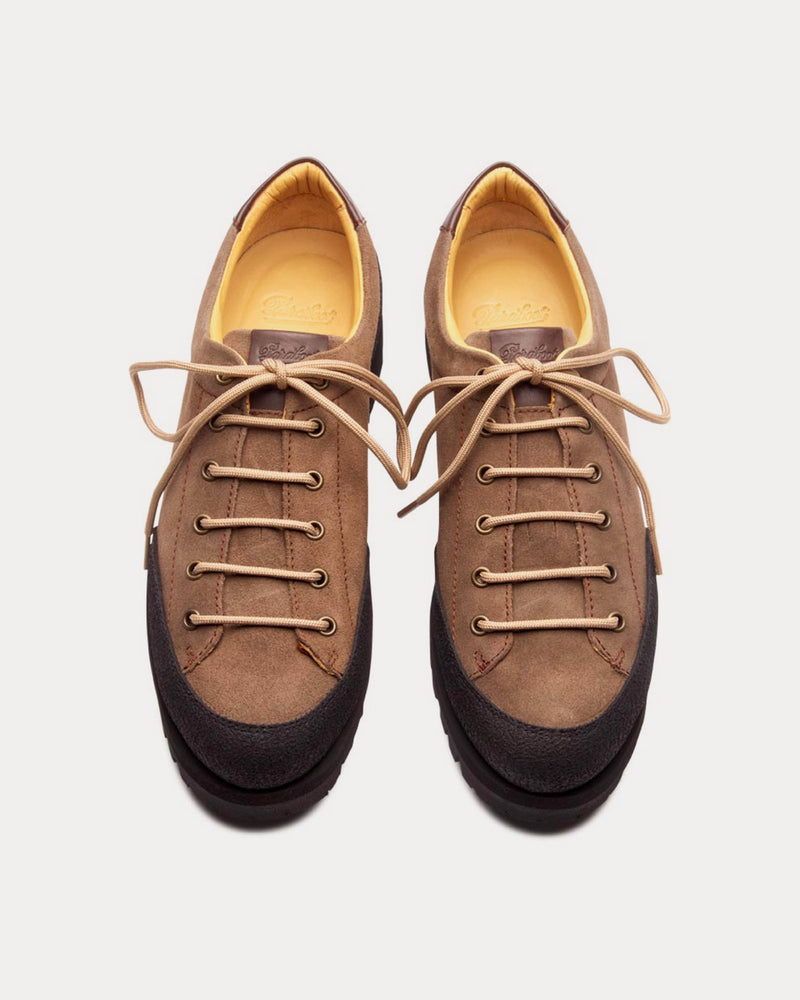 Paraboot Montana Suede Brown / Black Hiking Shoes - 2