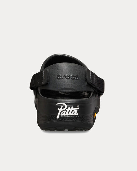Crocs x Patta Classic EXP Black Clogs - 4