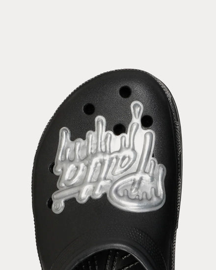 Crocs x Patta Classic EXP Black Clogs - 6
