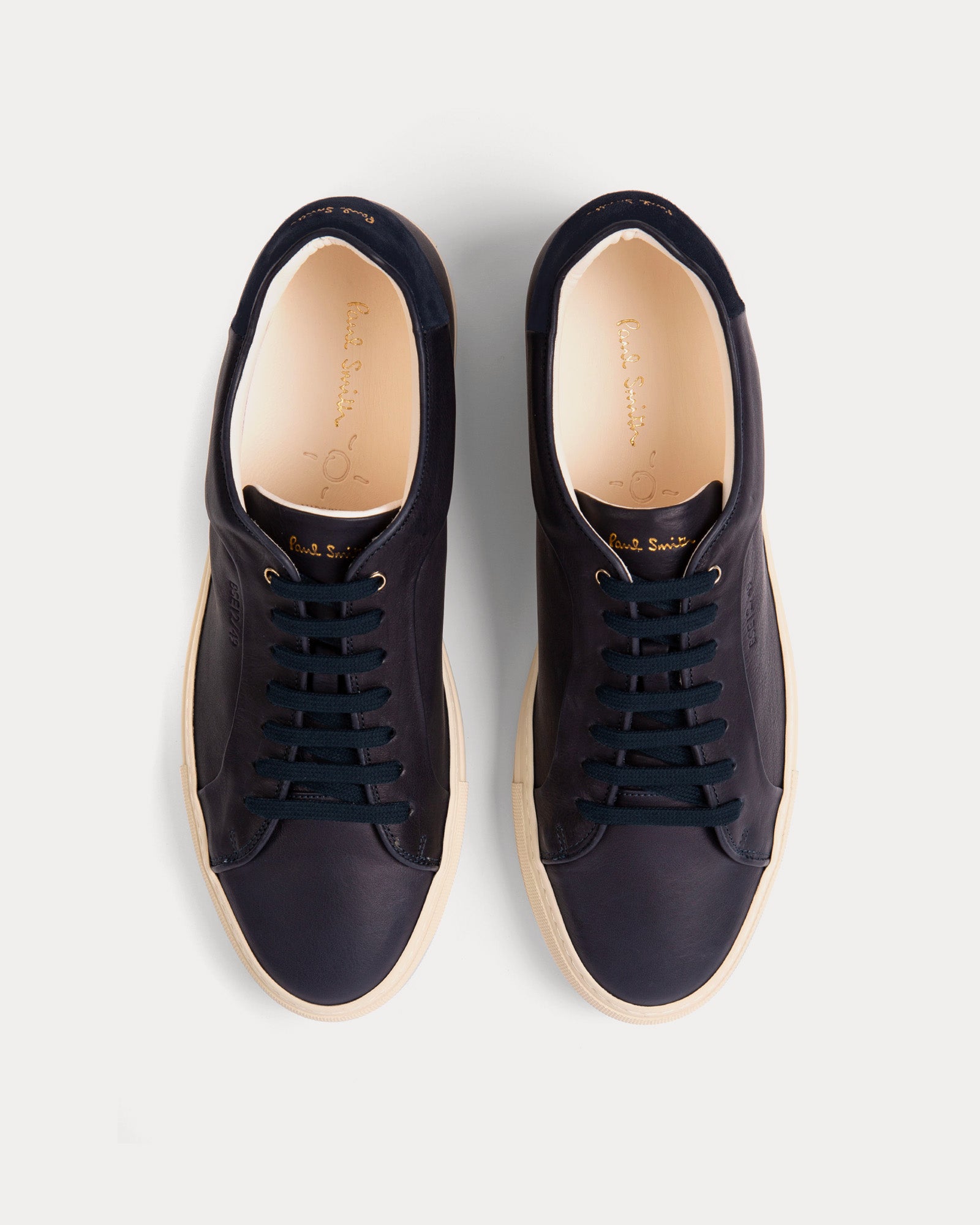 Paul Smith - Basso Eco Leather Navy Low Top Sneakers