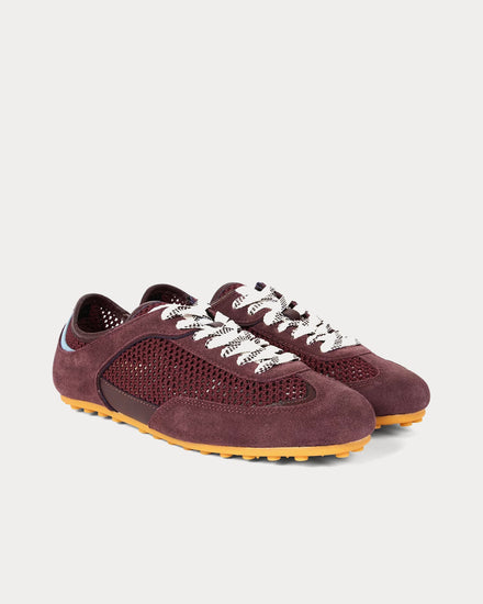Paul Smith Samara Burgundy Low Top Sneakers - 3