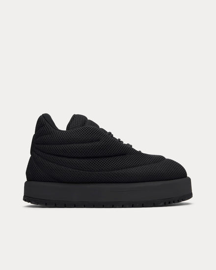 PDF Nuvola Pluto Mesh Black Low Top Sneakers - 1