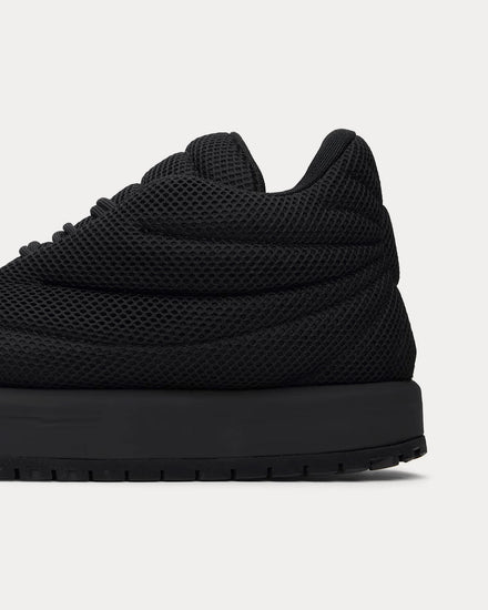 PDF Nuvola Pluto Mesh Black Low Top Sneakers - 4