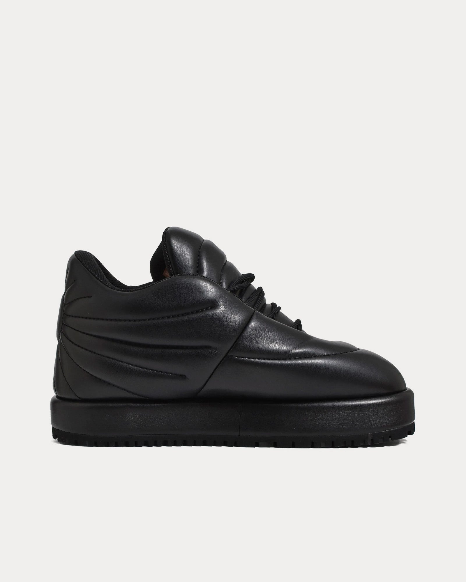 PDF Men's Nuvola Pluto Leather Black Low Top Sneakers