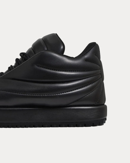 PDF Nuvola Pluto Leather Black Low Top Sneakers - 4