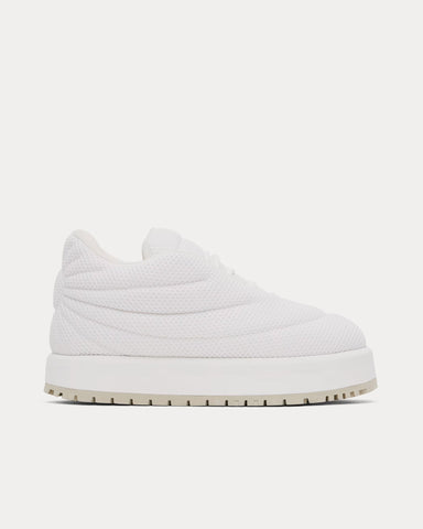 PDF Nuvola Pluto Mesh White Low Top Sneakers