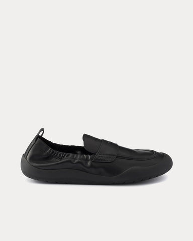 Prada Speedrock Leather Black Loafers