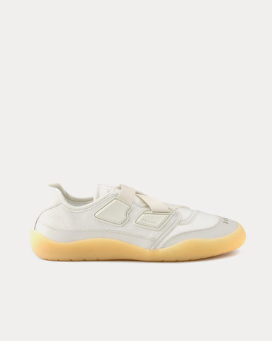Prada Speedrock Technical Mesh & Leather Crystal Slip On Sneakers