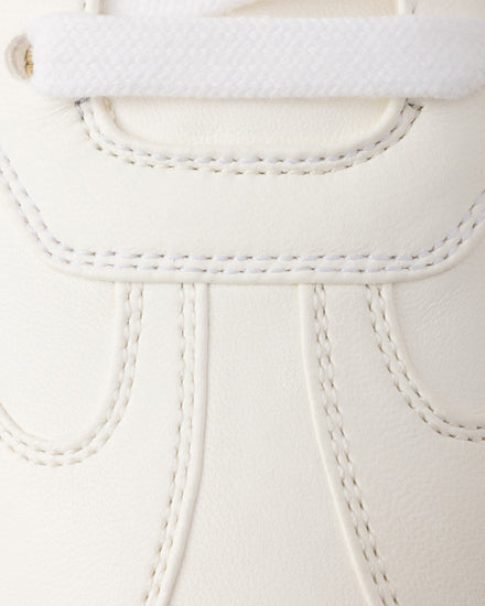 Prada Nappa Leather Ivory Low Top Sneakers - 5