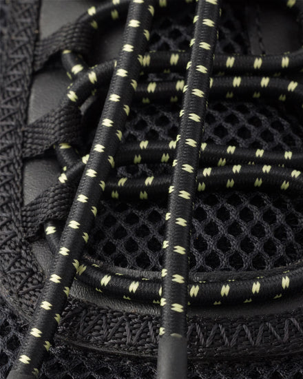 Prada Speedrock Leather & Mesh Black Low Top Sneakers - 5