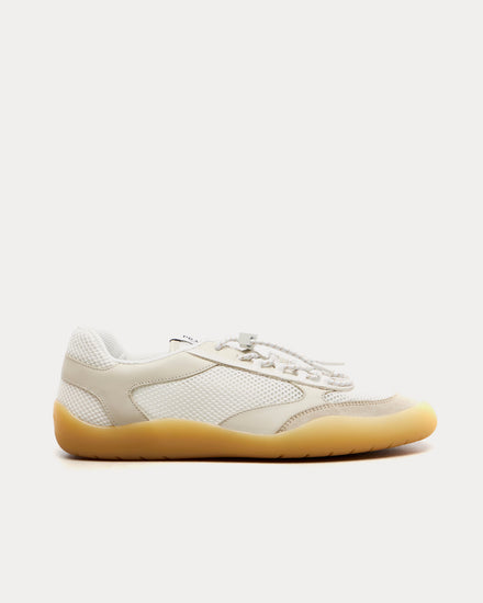 Prada Speedrock Mesh Chalk White Low Top Sneakers - 1