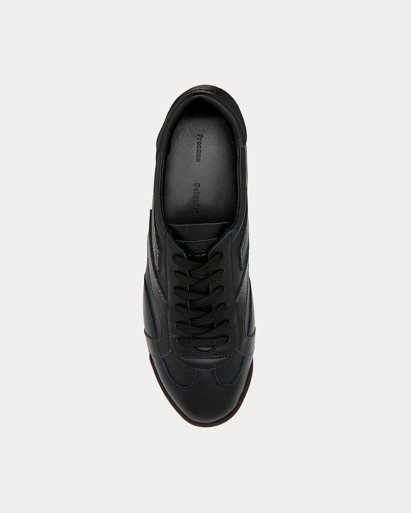 Proenza Schouler Track Leather Black Low Top Sneakers - 2