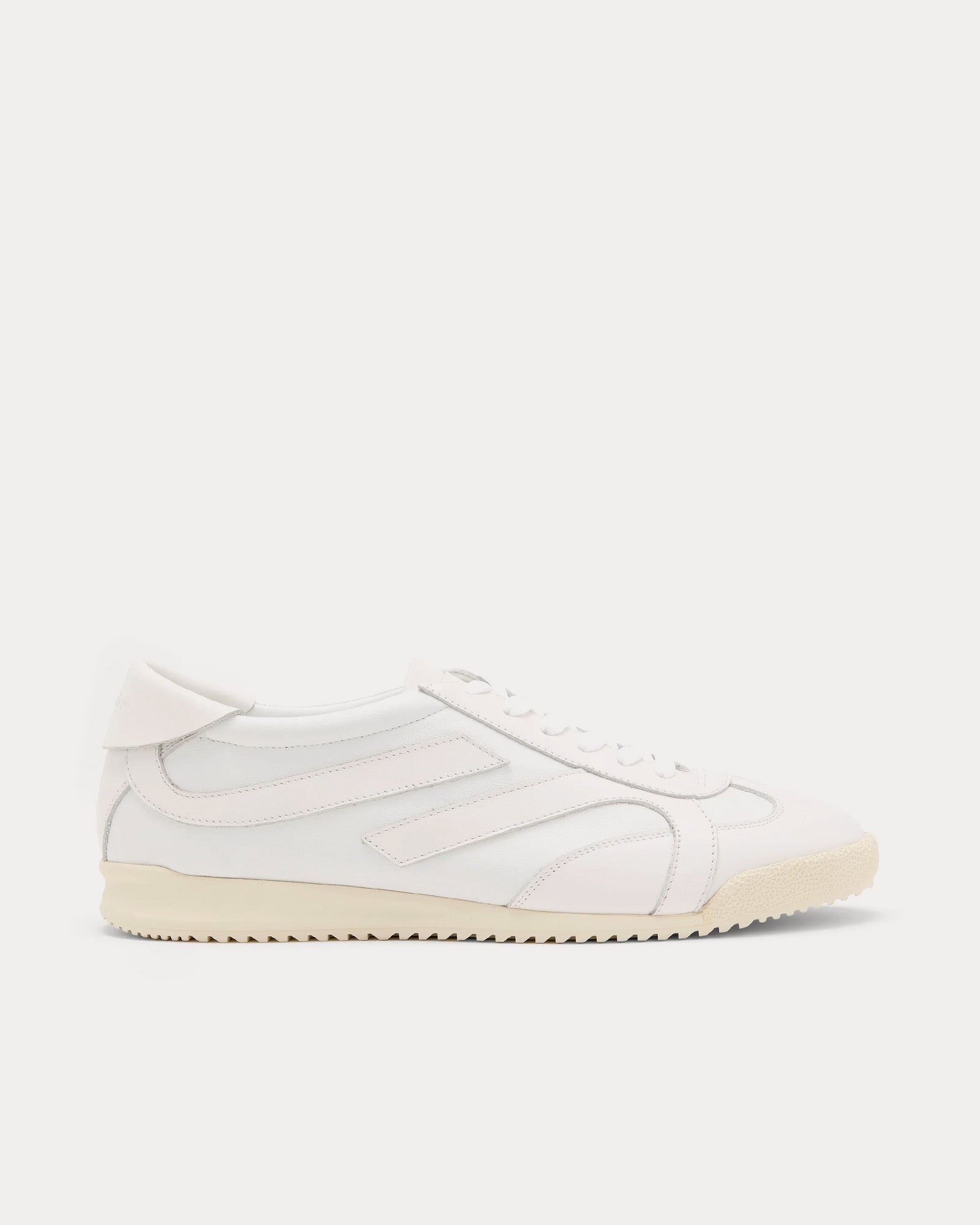 Proenza Schouler Women's Track Leather White Low Top Sneakers