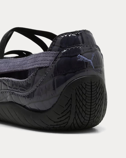 Puma Speedcat Ballet Croco Texture Inky Depths / Puma Black Slip On Sneakers - 2
