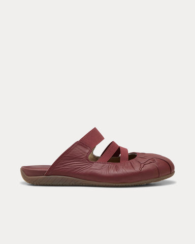 Puma Speedcat Mule Burgundy / Haute Coffee Slip On Sneakers