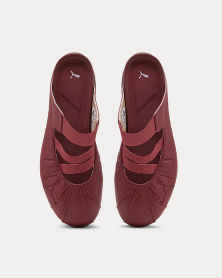 Puma Speedcat Mule Burgundy / Haute Coffee Slip On Sneakers - 2