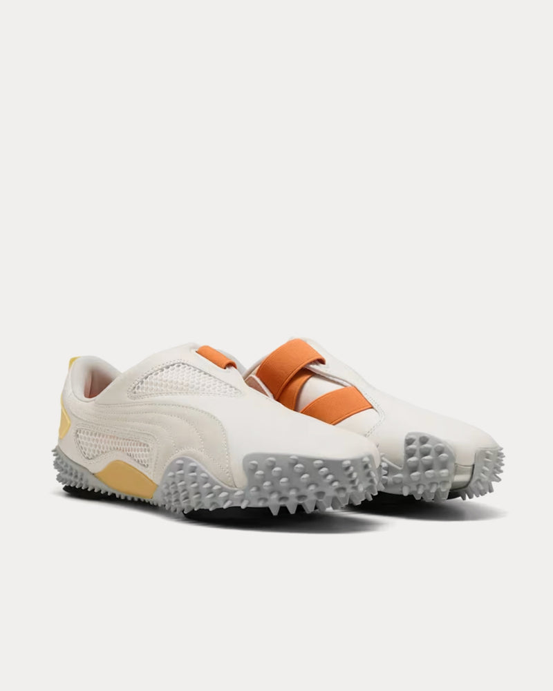 Puma Ur Mostro Communication Beige / Orange Slip On Sneakers - 3