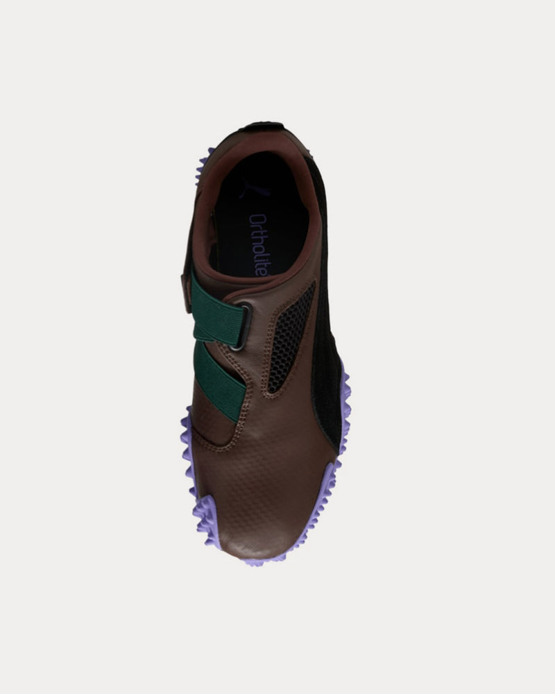 Puma Ur Mostro Communication Dark Amethyst / Brown Slip On Sneakers - 2