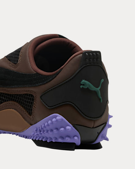 Puma Ur Mostro Communication Dark Amethyst / Brown Slip On Sneakers - 3
