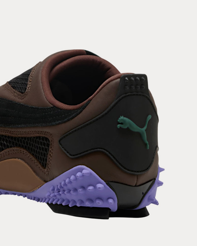Puma Ur Mostro Communication Dark Amethyst / Brown Slip On Sneakers - 3