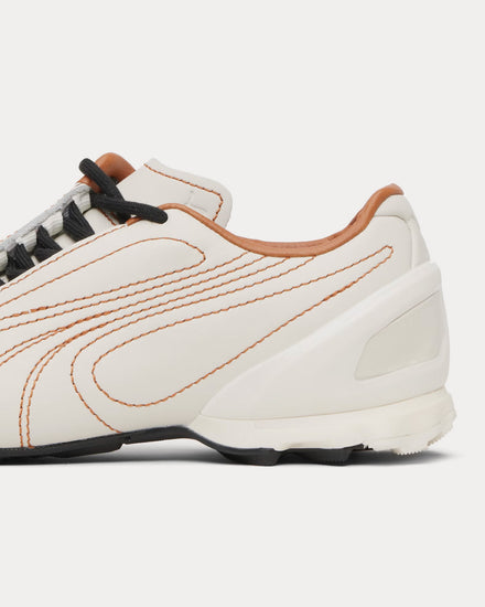 Puma V-S1 Leather White Low Top Sneakers - 4