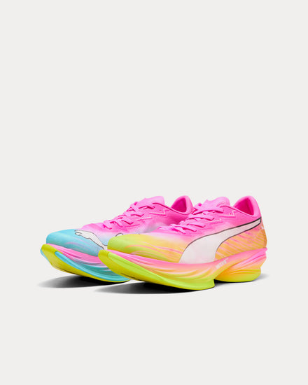 Puma Fast-R-Nitro Elite 3 Poison Pink / Puma White Running Shoes - 4