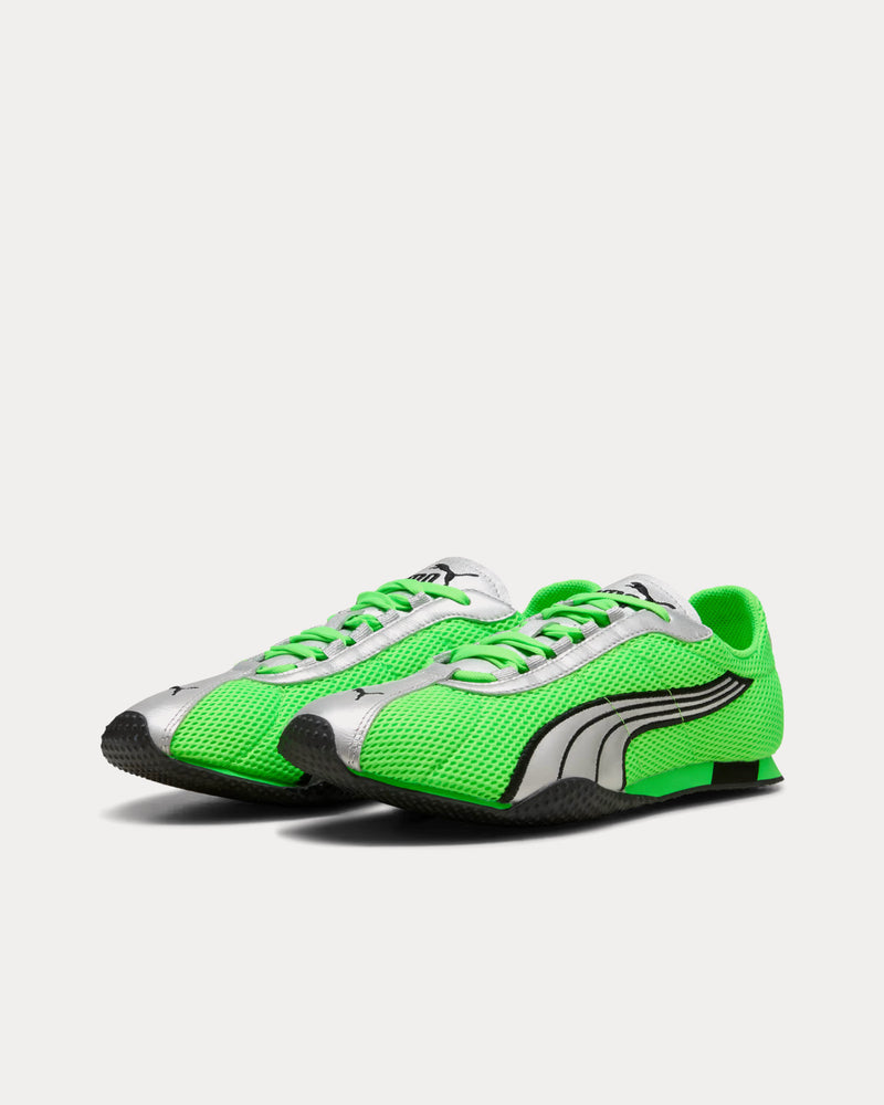 Puma H-Street OG Fizzy Green / Puma Silver Low Top Sneakers - 3