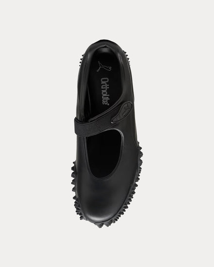 Puma Mostro Fey Leather Puma Black Slip On Sneakers - 2
