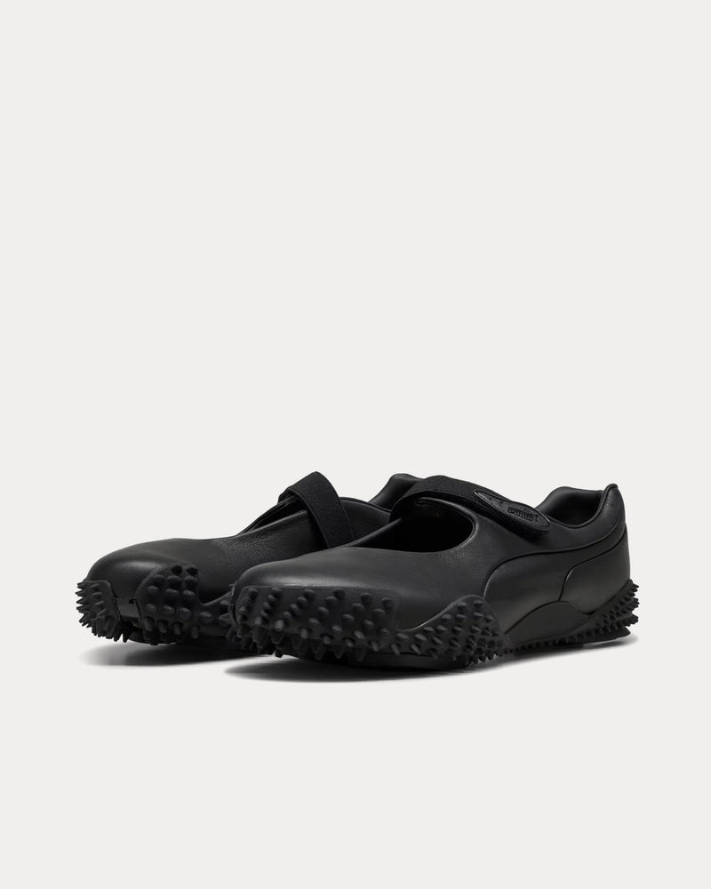 Puma Mostro Fey Leather Puma Black Slip On Sneakers - 3