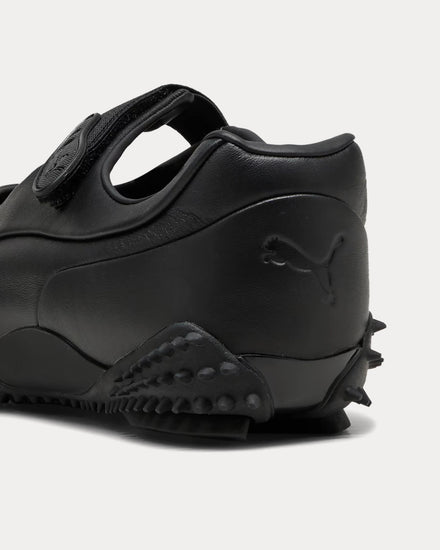 Puma Mostro Fey Leather Puma Black Slip On Sneakers - 4