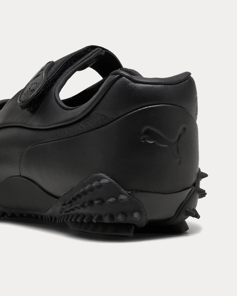 Puma Mostro Fey Leather Puma Black Slip On Sneakers - 4