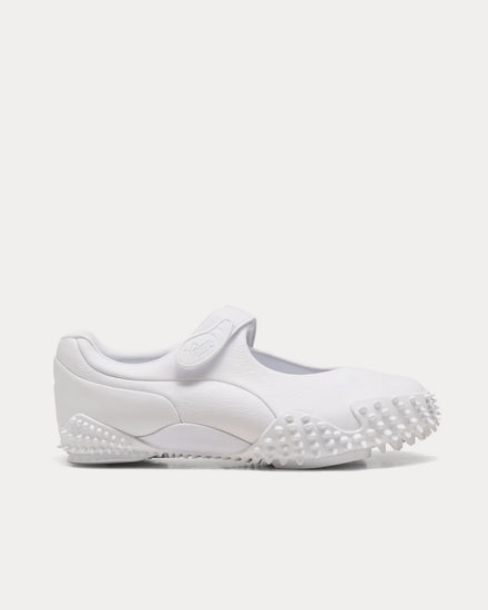 Puma Mostro Fey Leather Puma White Slip On Sneakers - 1