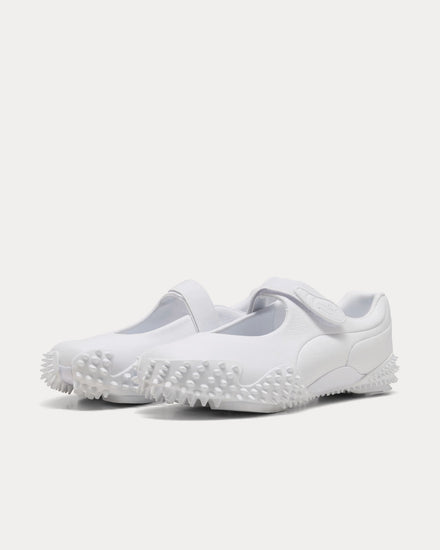 Puma Mostro Fey Leather Puma White Slip On Sneakers - 3