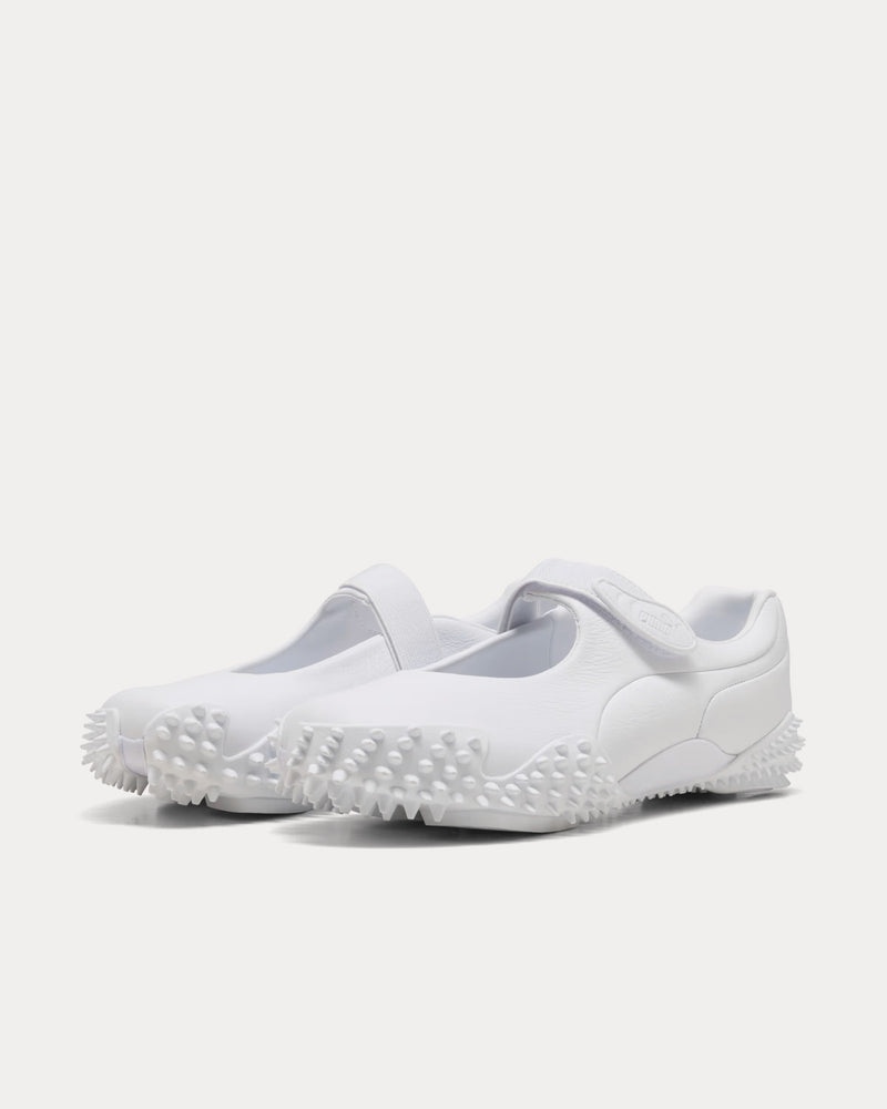 Puma Mostro Fey Leather Puma White Slip On Sneakers - 3