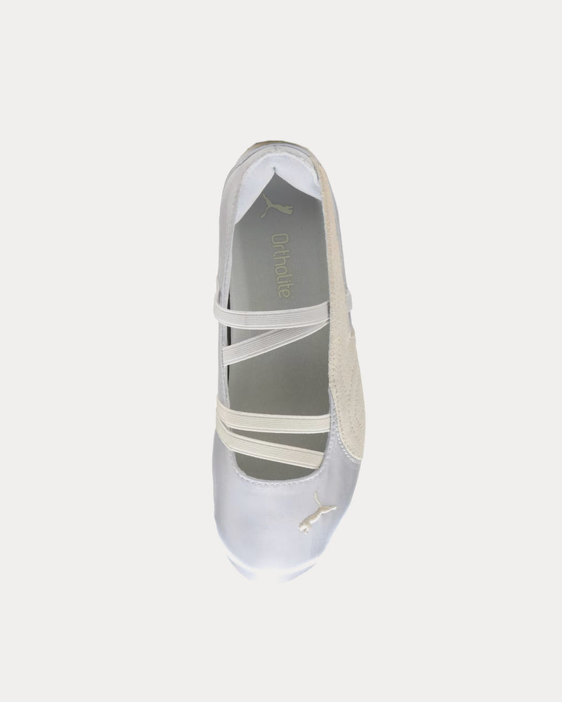 ☆大人気☆PUMA Speedcat Ballet Satin Silver Mist-Warm White Puma Speedcat Ballet Silver Mist Warm White Satin (Women's